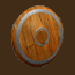 dřevěný štít